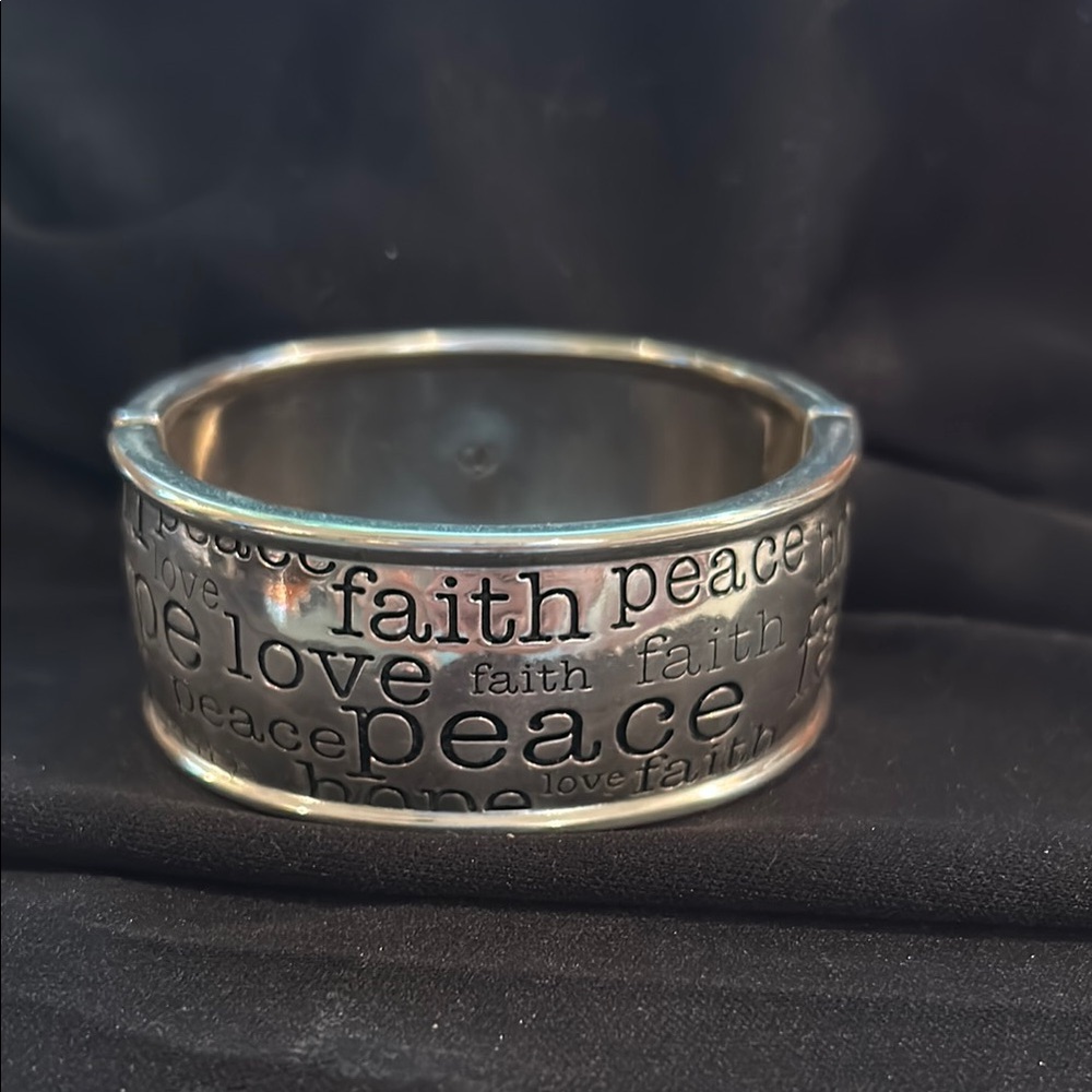 Brighton Silver Inspirational Bracelet